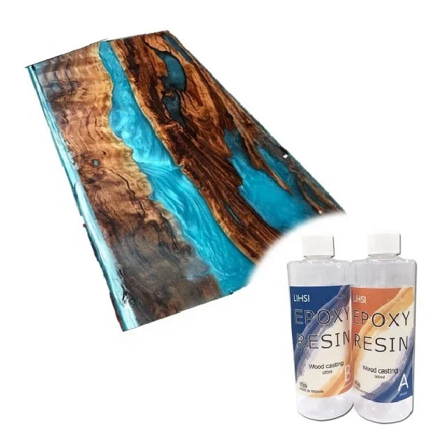 LIHSI Wood epoxy coffee table resins