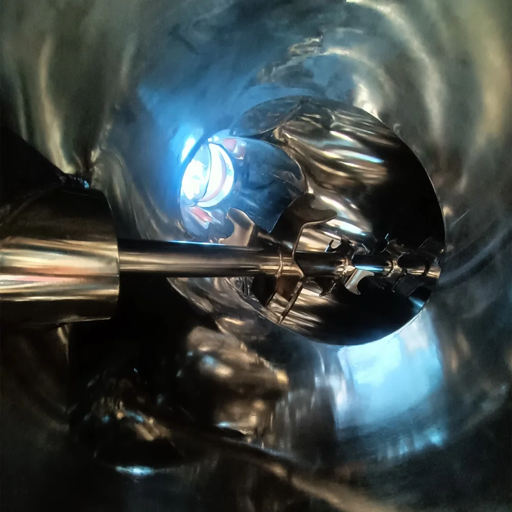 Fully Welded V Blending Talcum Cosmetic Dry Powder Mixer Machine