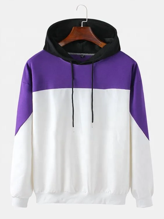 best Quality Fashion Blank multi color combination Hoodie Men Clothes Custom Logo Print Embroidery Sweatshirt Mens Hoodies