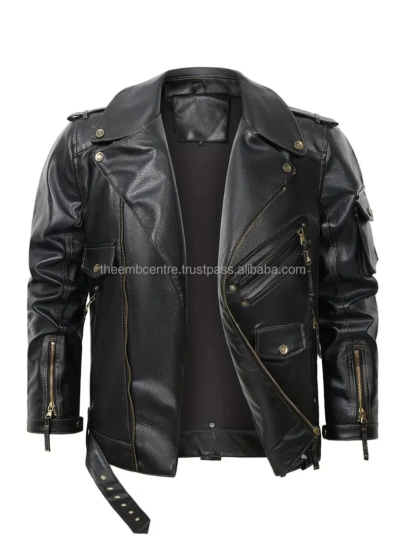Best Price Custom Made Men Fashion Leather Jackets New Arrival Men Clothing Best Sale Leather Jackets Casual Wear for Winter