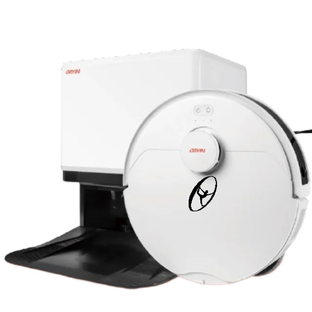 2024 Auto Self-Emptying Dustbin Robot Vacuum Cleaner Electric Mopping Feature App Control LDS for Household Use