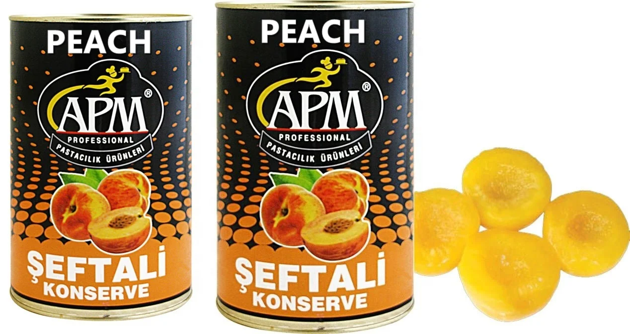 APM Canned, Preserved Peach For Food Related Sectors And Industries Like Pastry, Confectionery And Others