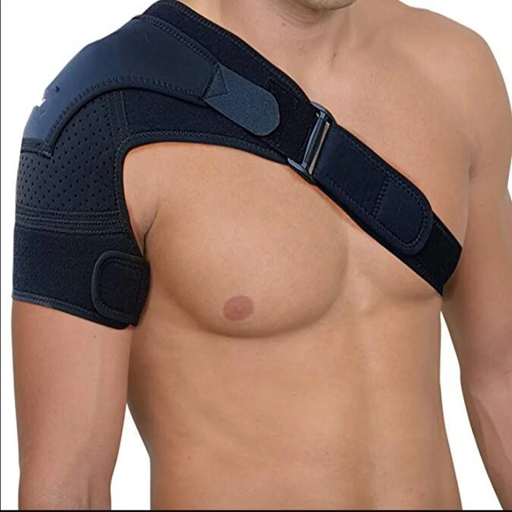 Adjustable breathable foam shoulder pad for replacement bag