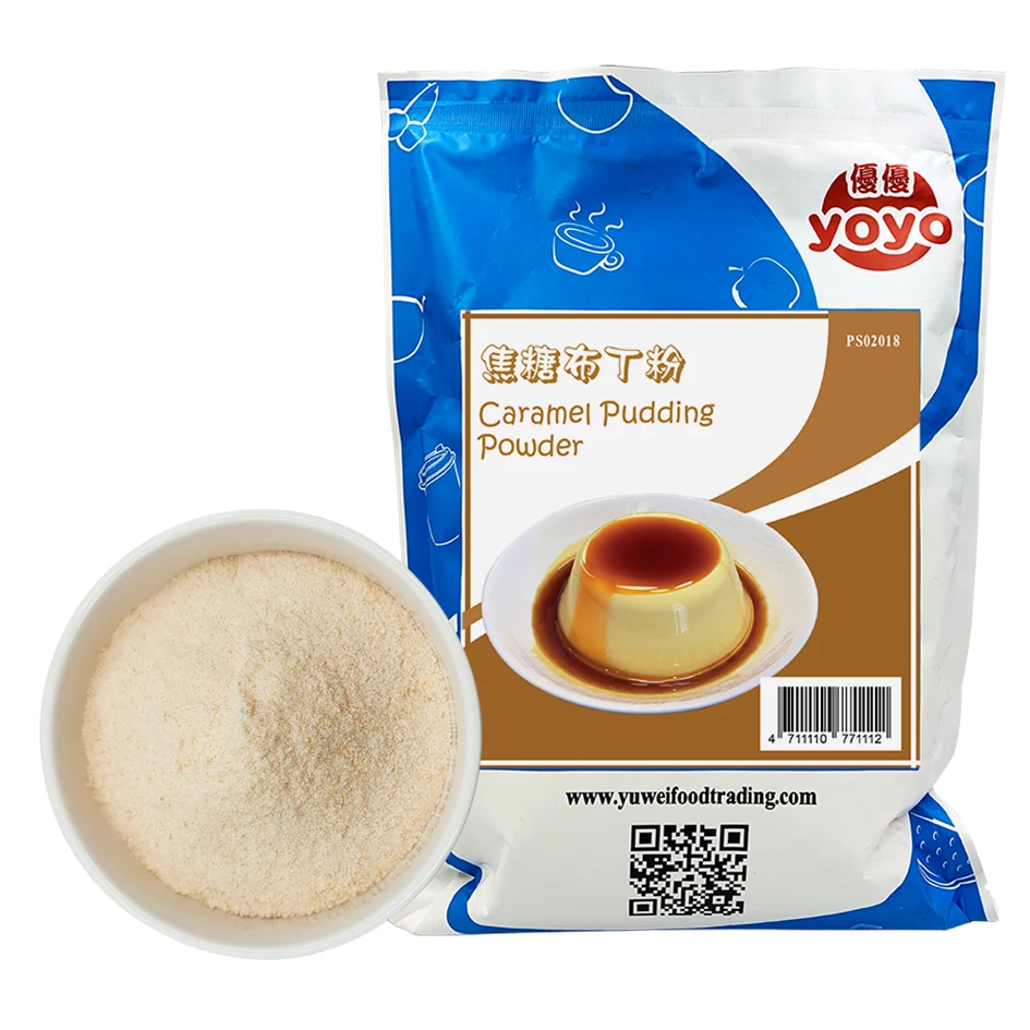Пудинговый порошок карамельный мгновенный желе пудинг Тайвань пузырь чай ингредиент
