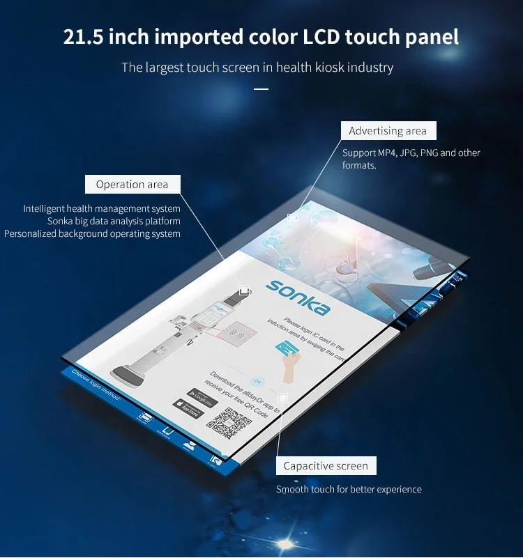  Новое поступление клинические инструменты SONKA анализатор композиции тела тест на визуацию и зрение