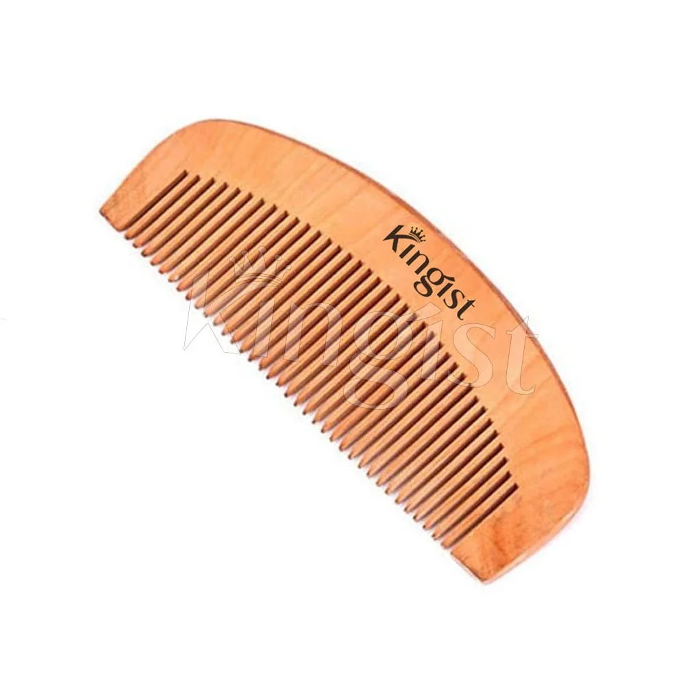 hot selling customized logo beard wooden comb hair comb comb for men