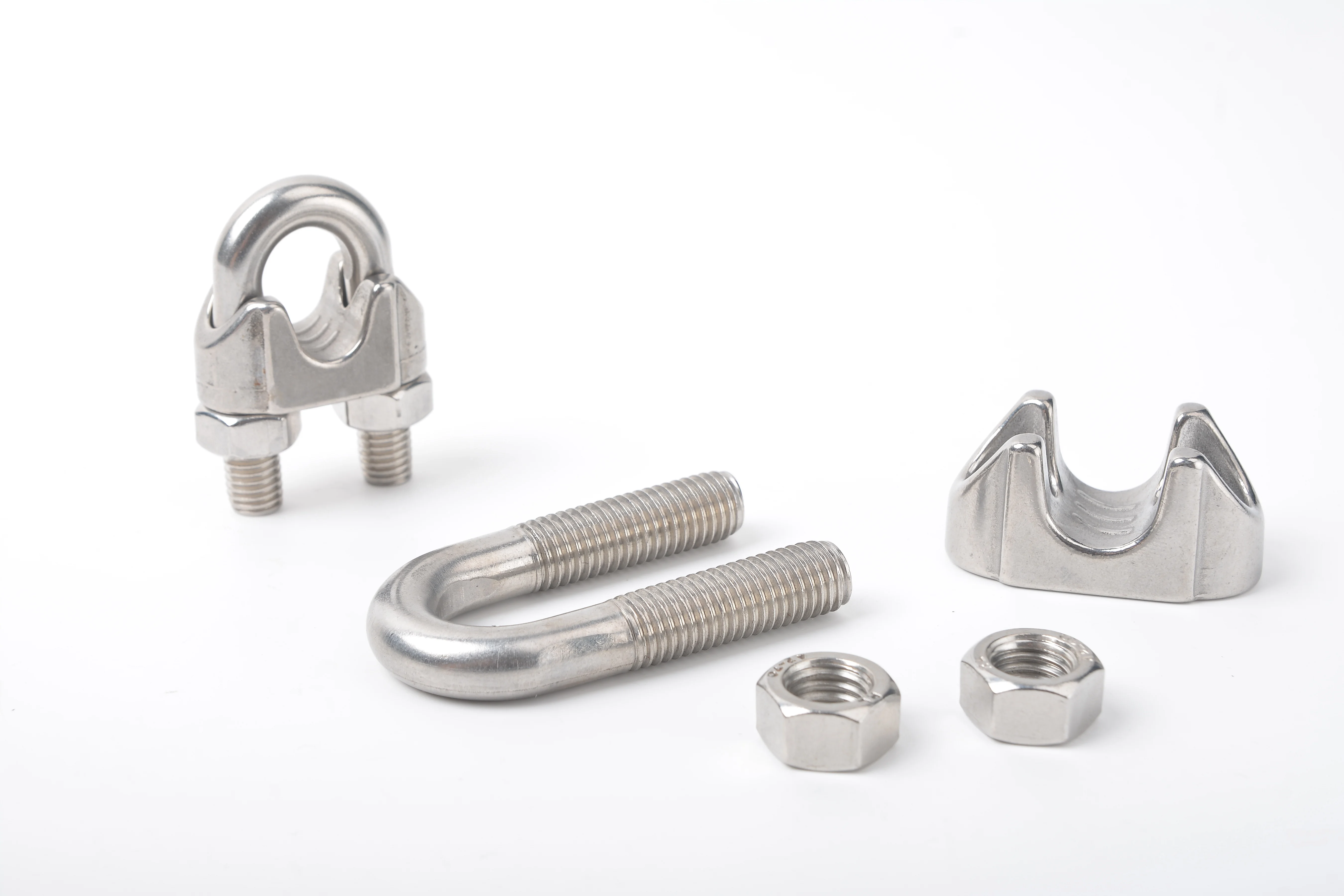 Factory direct sales, Made in China Hlm Free Sample Iso Certification Iron Rigging Wire Rope Clip Size And Rope Clips