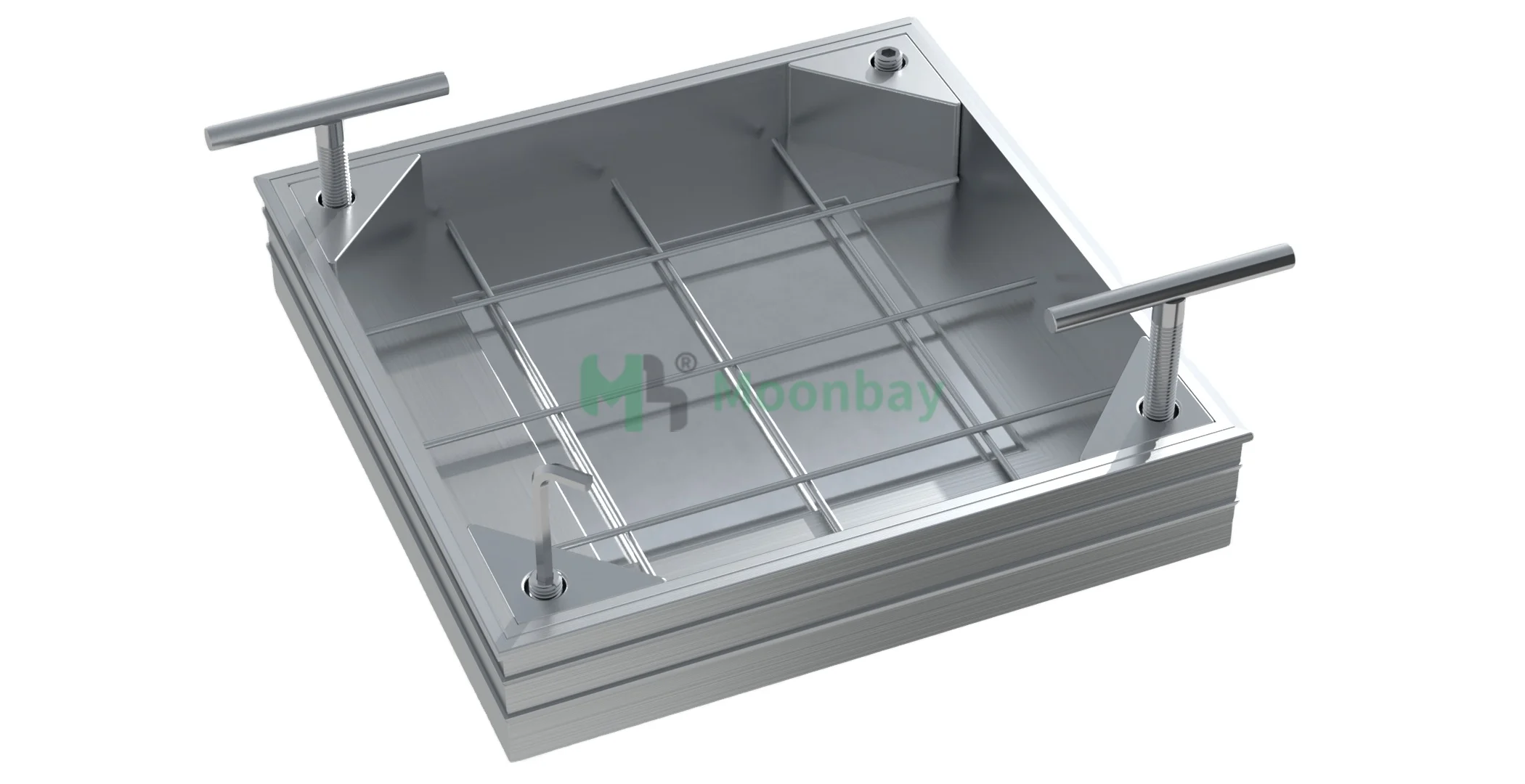 Manufacturers Composite Price Trench Recessed Cover Invisible Aluminum Access Manhole Cover