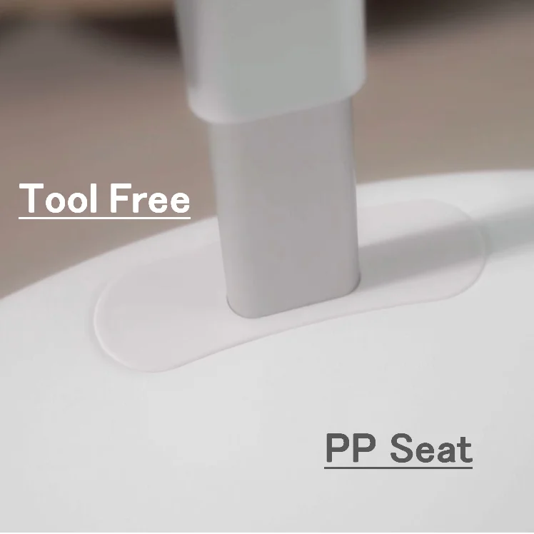 New Design Wholesale Aluminum Heavy Duty Shower Chair Tool Free Adjustable Height Multifunctional Bath Stool for Sale