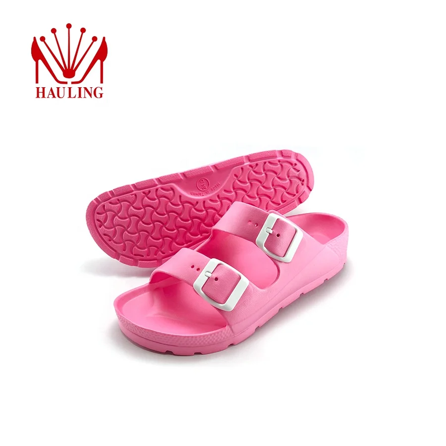 Summer outdoor Anti-Slippery Quick-Drying EVA Material Light Weight Couple Flip Flop Sandals For Beach kito sandals for men
