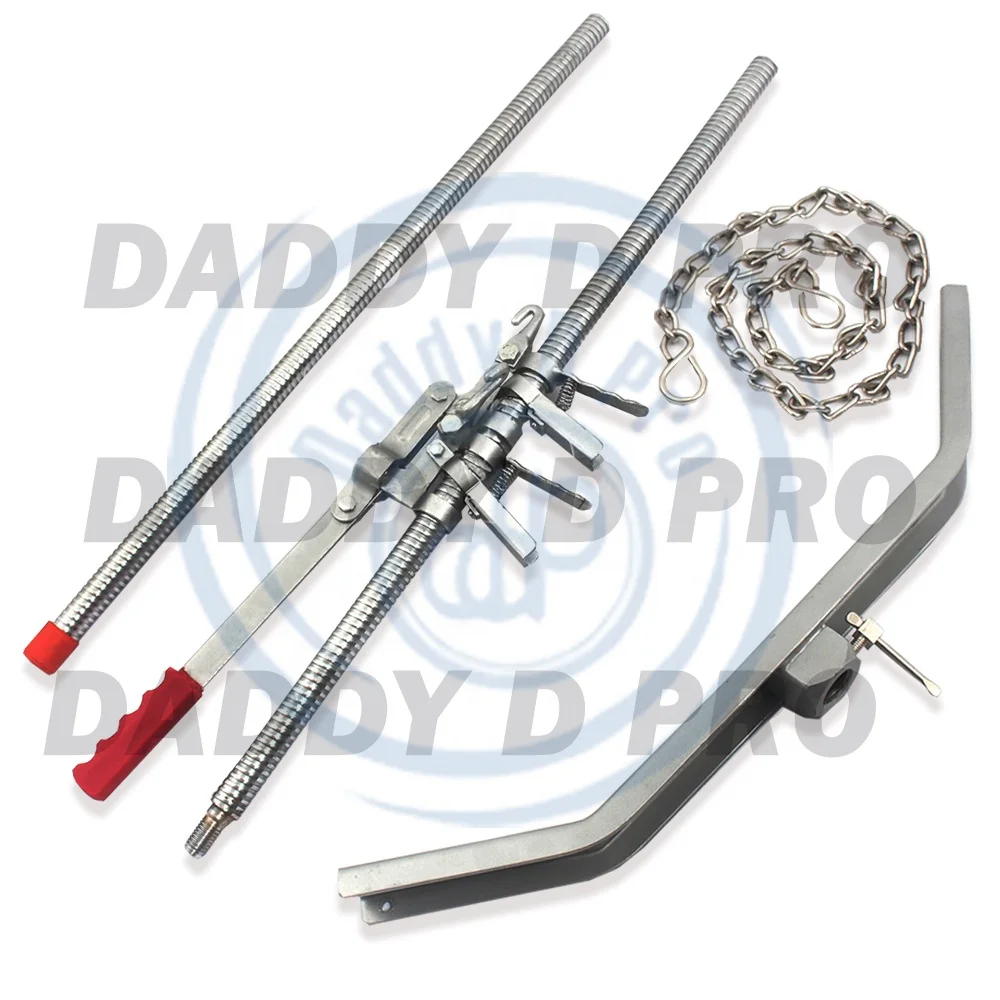 Ratchet Calf Pullers Heavy Duty Calving Extractor Veterinary Instruments / Lever-Pull Action Calf Puller Veterinary Instruments