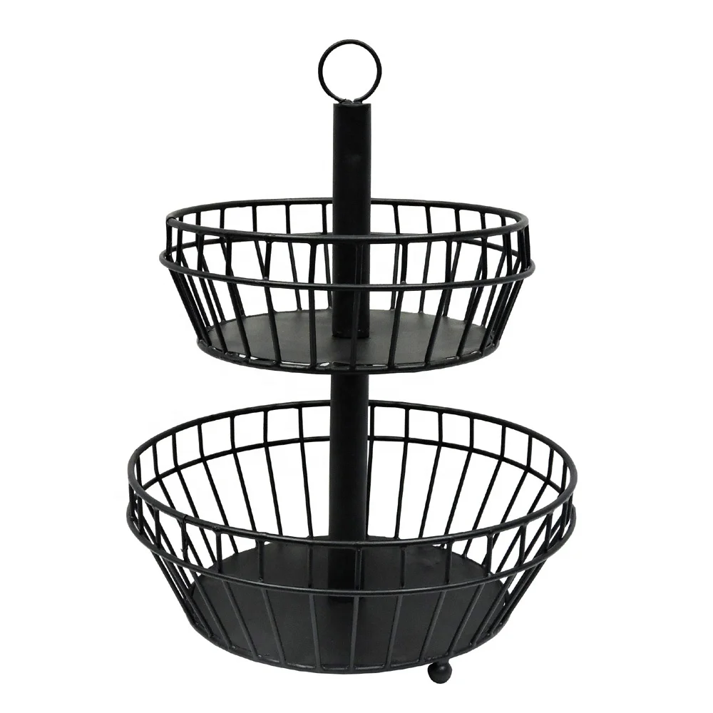 Metal Wire Basket Modern Design Innovative Fruit and Vegetable basket household use decorative basket
