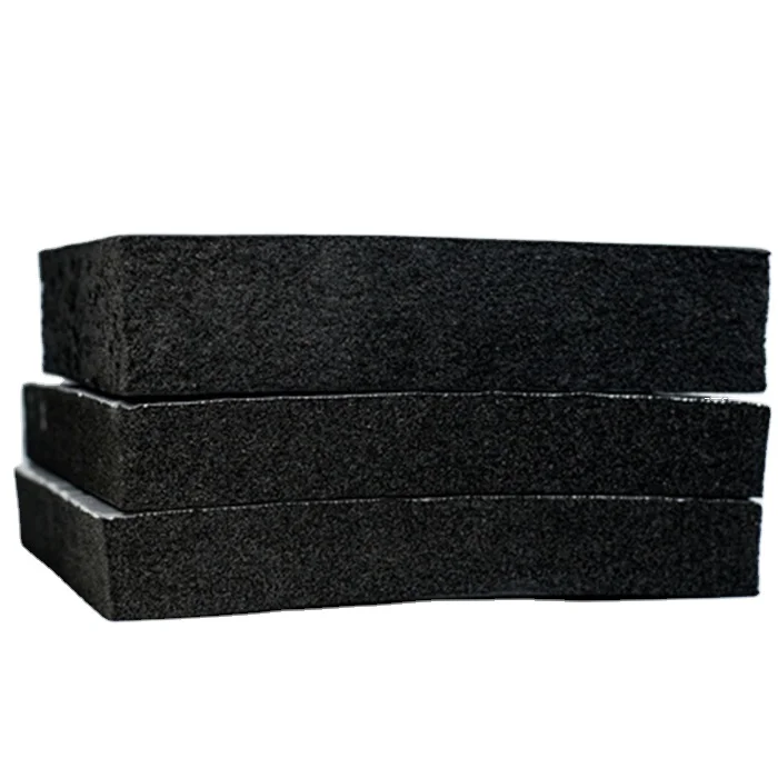 Thermal Power and Heat Power Transport Industry Special Insulation Fireproof Black Rubber Plastic Board
