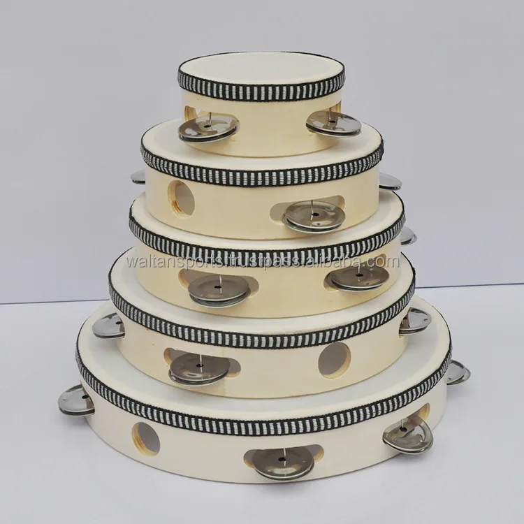 12 дюймов 10 и 8 ручной барабан ударный с деревянной рамой барабанной палочкой