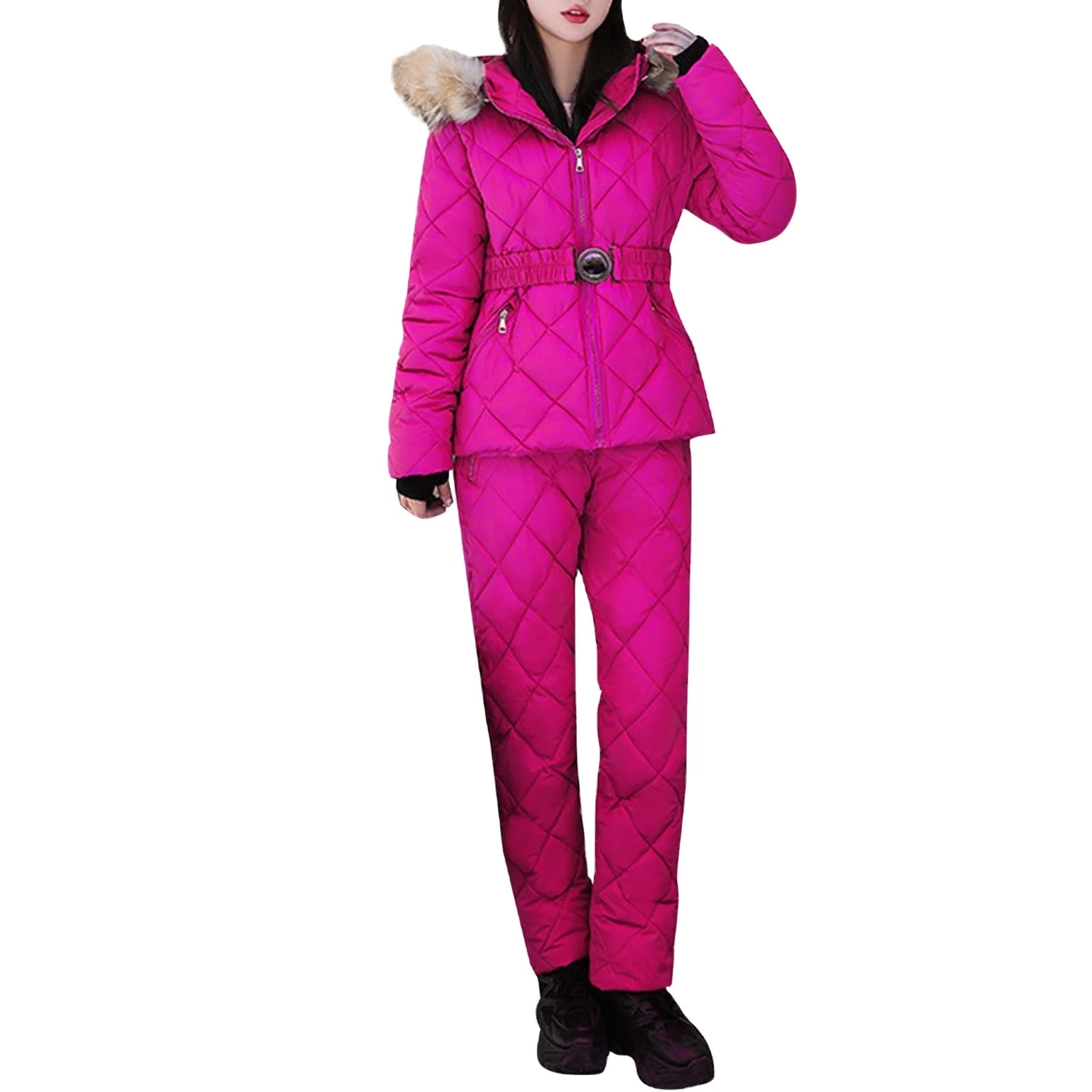 Premium Quality Adult Size Ski Uniform Winter Sport Ski Uniform Hot Sale Windproof Ski Uniform