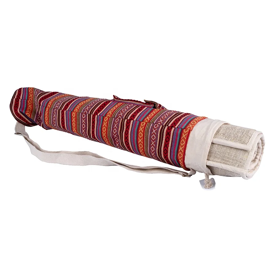 Большой 30/78 дюймов 3-слойный чистый пеньковый Коврик для медитации йоги нетоксичный и неаллергенный использования в тренажерном зале