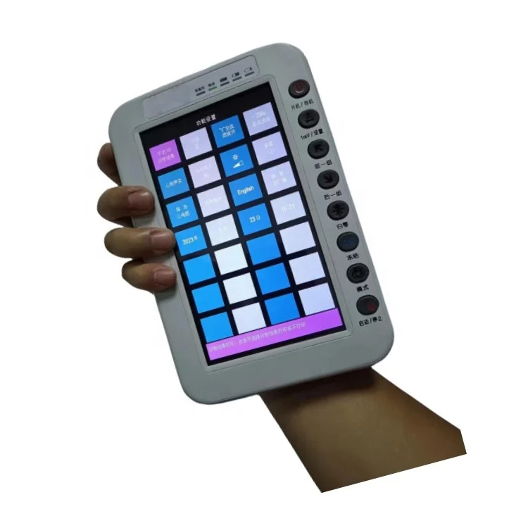 ECG-1200A Ecg Workstation Pc VET Portable Medical 12 Channel Cardiotocography Machine