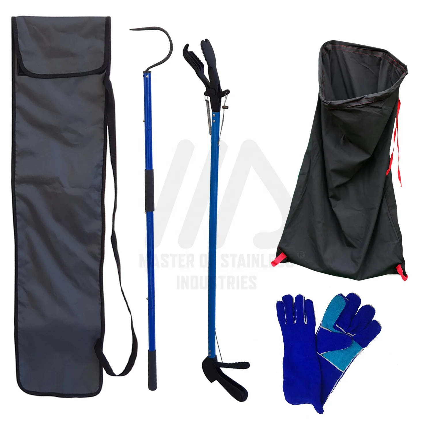 25% Off Sale Offer for Reptile Supplies Snake Handling tool kit Forest equipment herp tools snake catching kit 5 pcs Outdoor CE