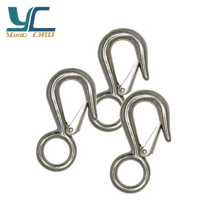 Cast Iron 108g stable heavy duty rotary snap swivel hook