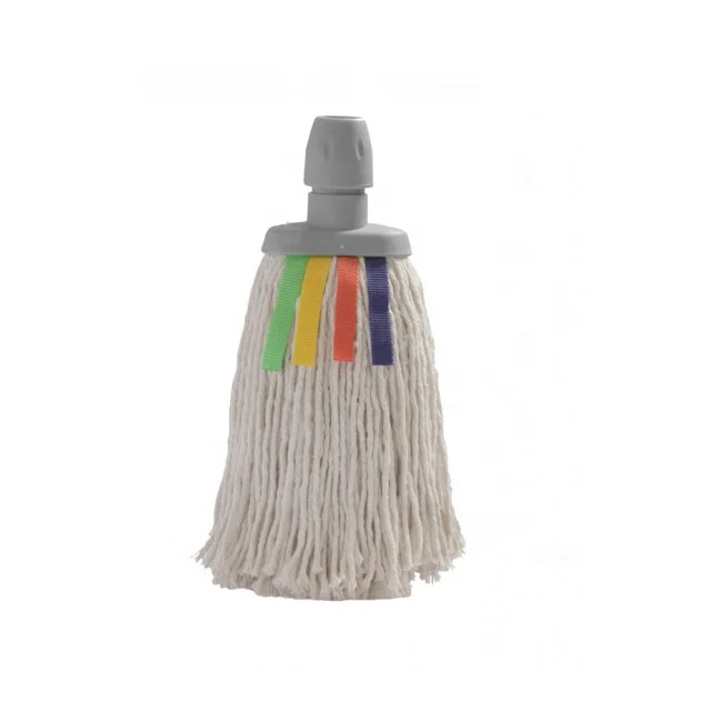 Green Color Genuine Cotton Mini Mop Without Band In Low Cost