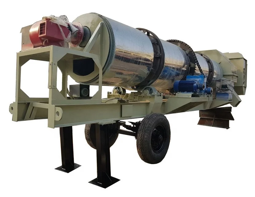 60 tonnes/hr. Portable Asphalt Drum Mix Plant