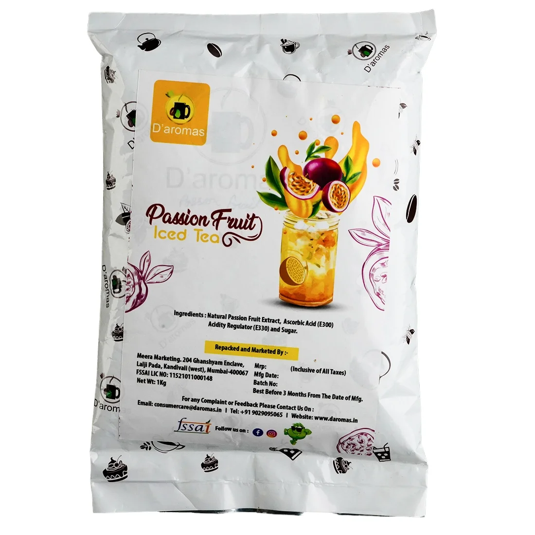 Passion Fruit Ice Tea Premix