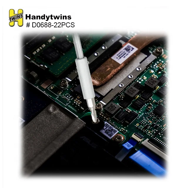 Manual Precision Screwdriver Kit With 20 Bits