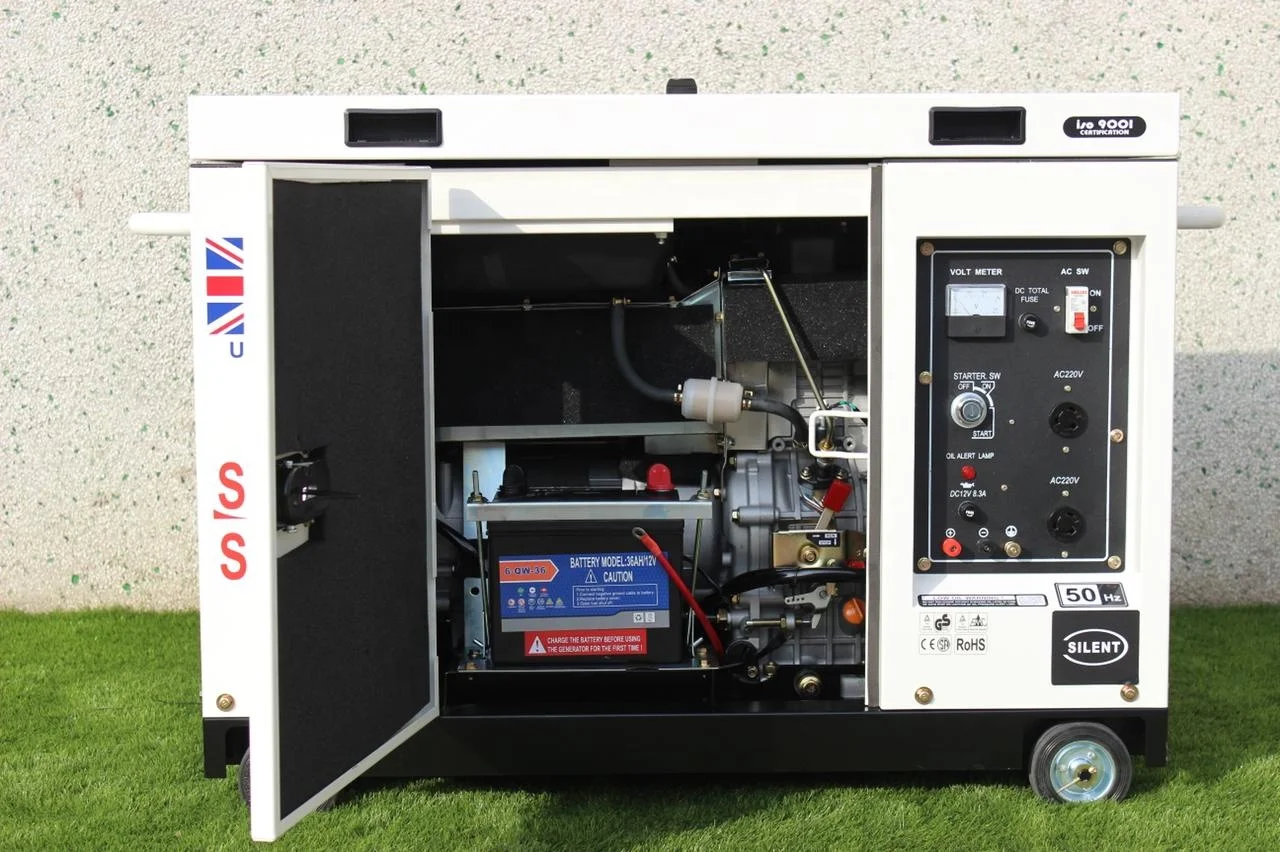 Super Silent Diesel Generator 6kw Generator 6kw Saneyoo SA8500DT-0 Diesel Generator UK Design perkin cummin 15 Kva 5kW 6kW 7kW