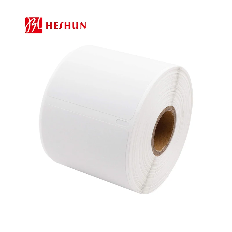 HESHUN High Quality Heat Sensitive Paper Self-adhesive label Paper Barcode Printing Paper Dymo 30256 59mm*104mm*300pcs Sticker