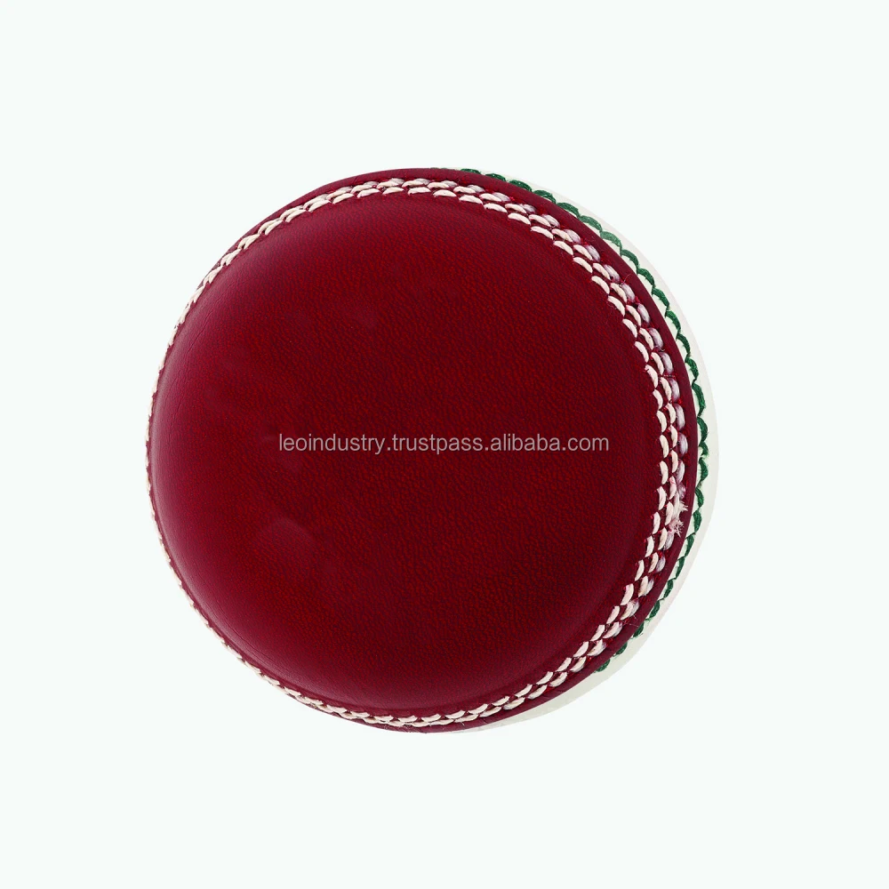 Top Quality Leather Hand and Machine Made cricket Training Hard Balls With Customized Brand Name