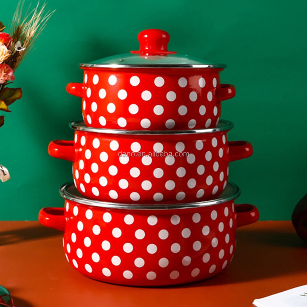 12/14/16 cm Mini Casserole Set  Custom decal Printing  Carbon Steel Casserole pot Mini food cooking pot Stew pot