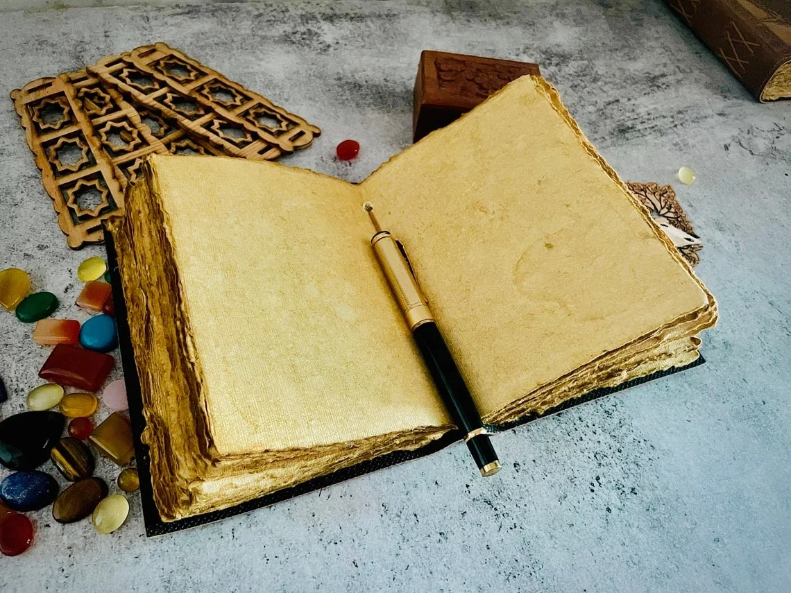 Бумажная Книга теней из высококачественной кожи