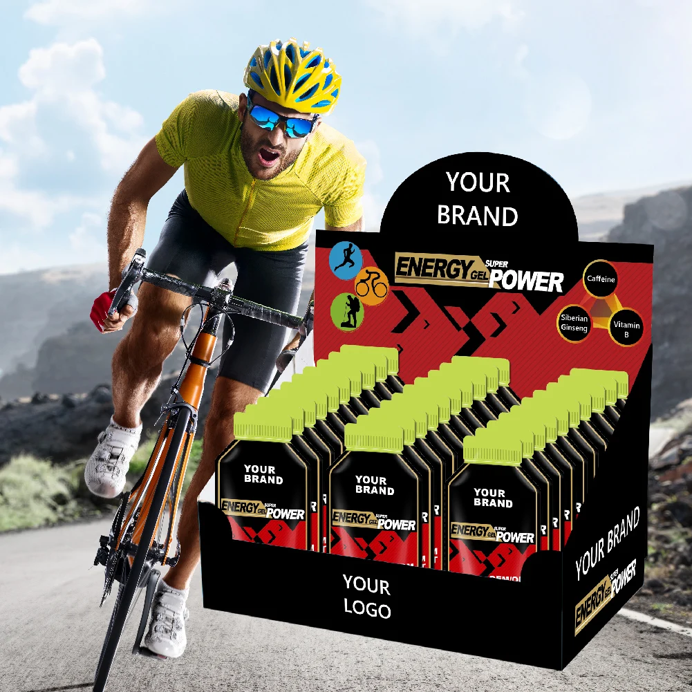 Customize energy gel gu White Grape Flavour 45*30pc