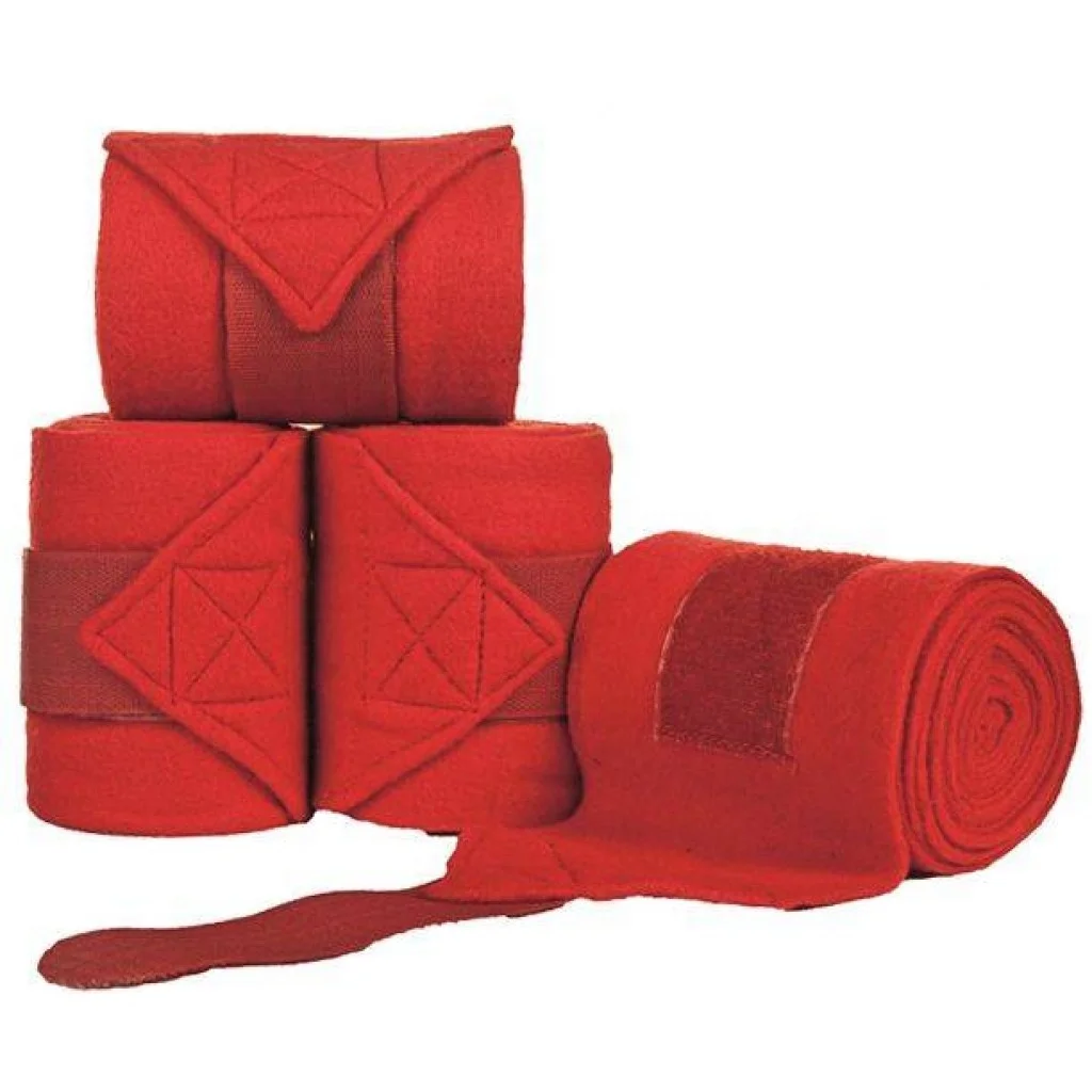 High Quality Luxurious Horse Polo Wrap Bandages Horse Leg Fleece Wraps with Polar Fleece Quality Horse Care Products