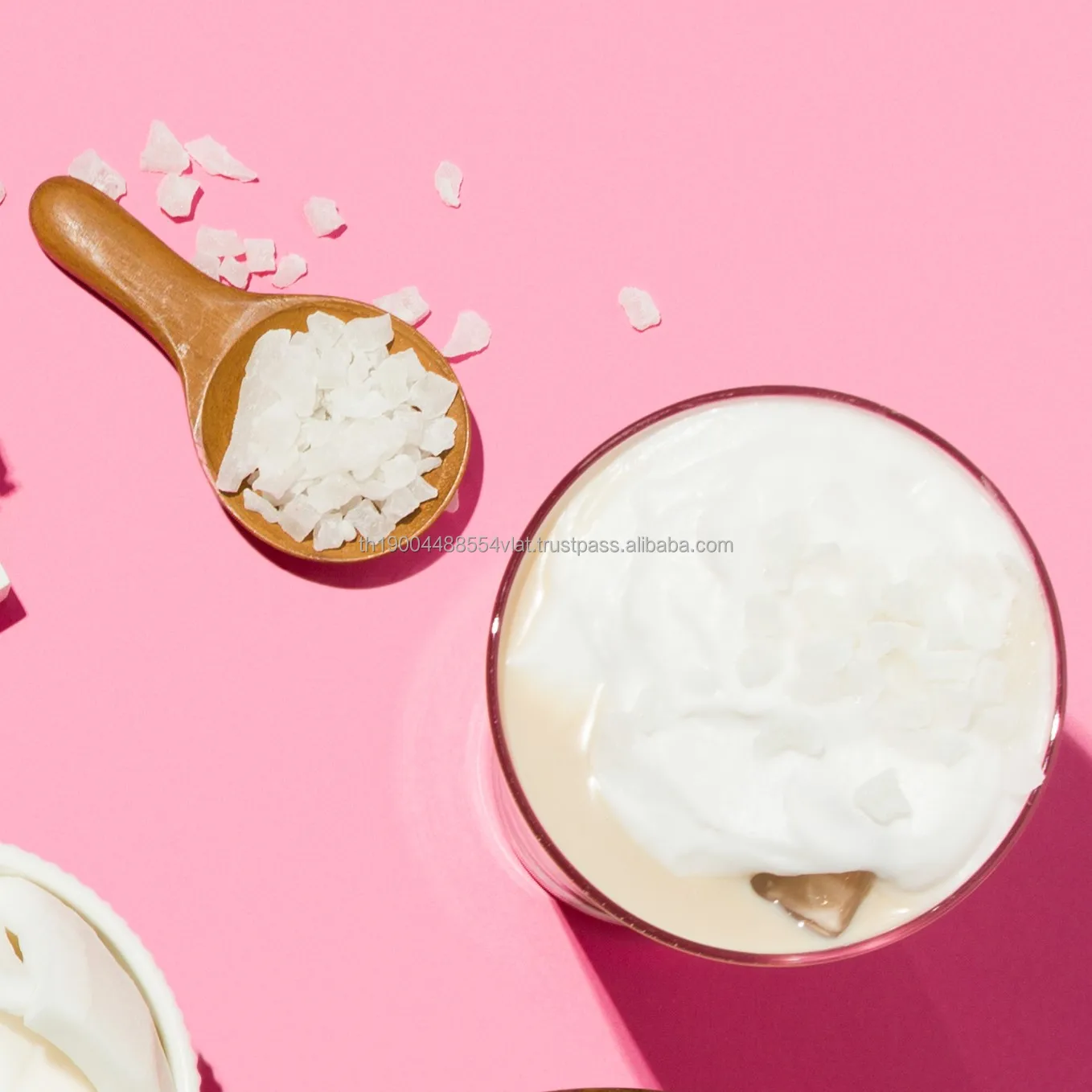 Thailand Manufacturer Dehydrated Fruit Sweet Young Coconut Meat Cube Cut Food Ingredient Coconut Supplier