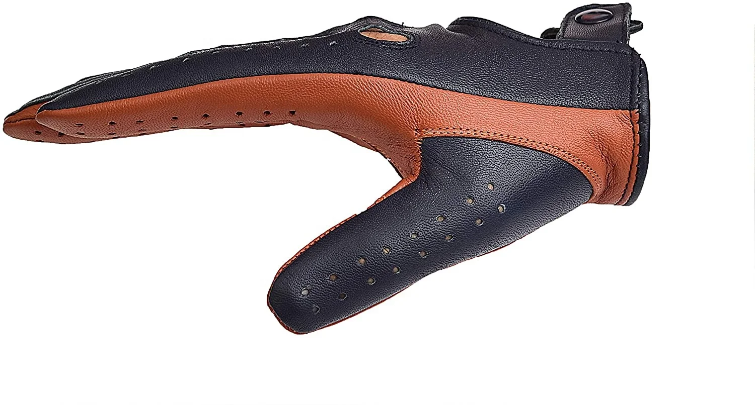 Новейший стиль оптовая продажа мягкие Модные кожаные перчатки для вождения взрослых качественные защитные