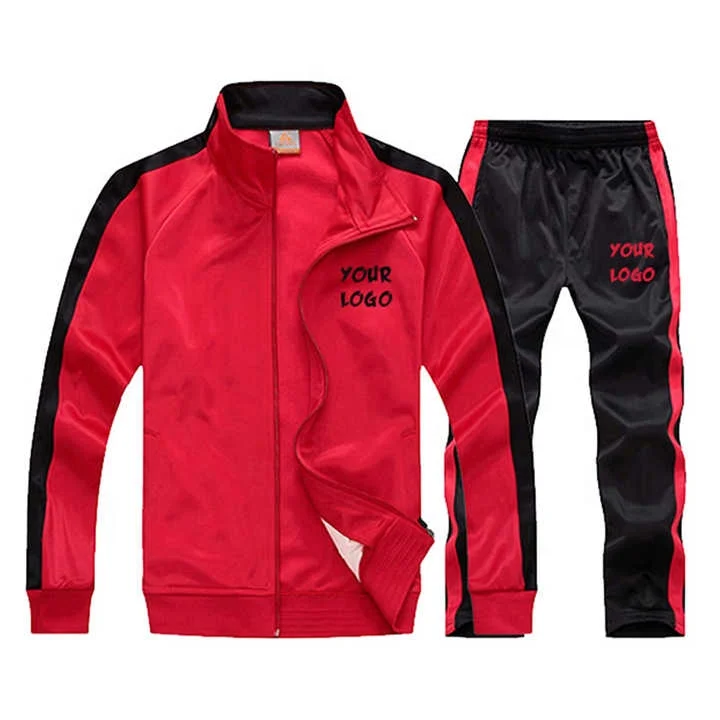 Private Label Jogger Sets Tech Fleece Jogging Tracksuit Wholesale Blank Sweatsuit Jogging Suits Sportswear Running Gym Polyester