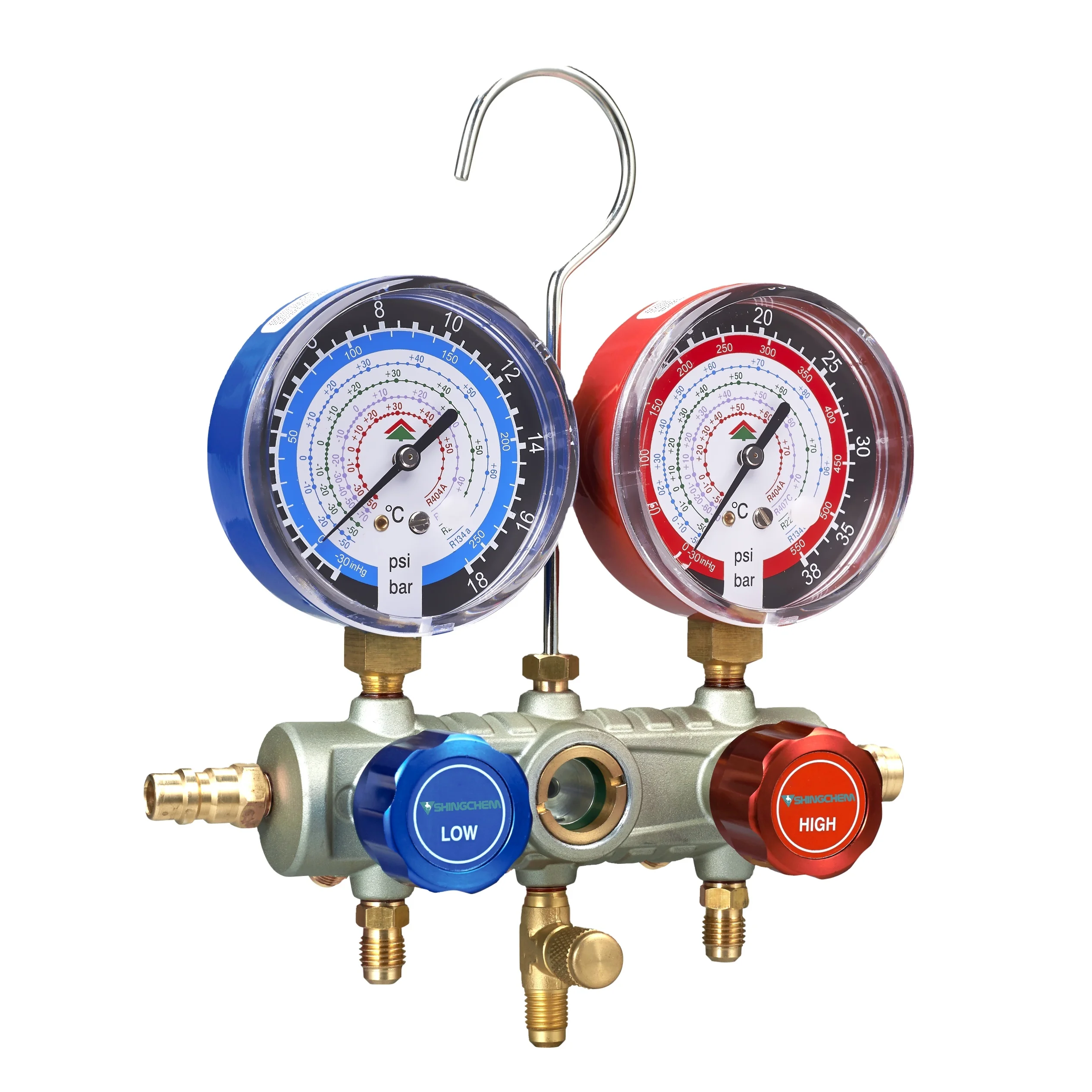 Air Conditioner Refrigeration Pressure Value Digital Manifold Gauge