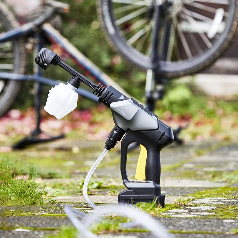 HOTO 20V Cordless High Pressure Car Washer Pump Gun Machine Portable