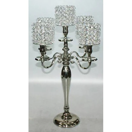 Minimalistic Decorative Designer Wedding Decor Tableware Candlestick Pillar Candles Holder Affordable Price Stand for Christmas