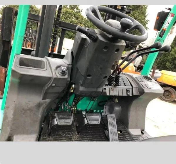heavy machinery  original japan made used 5ton mitsubishi forklift FD50NT nobel lift forklift