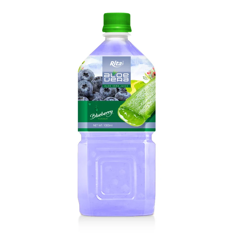 Rita 1L Pet Bottle  NFC Juice Added Aloe Vera Soft Drink From Vietnam Fresh Aloe vera Soft Drink