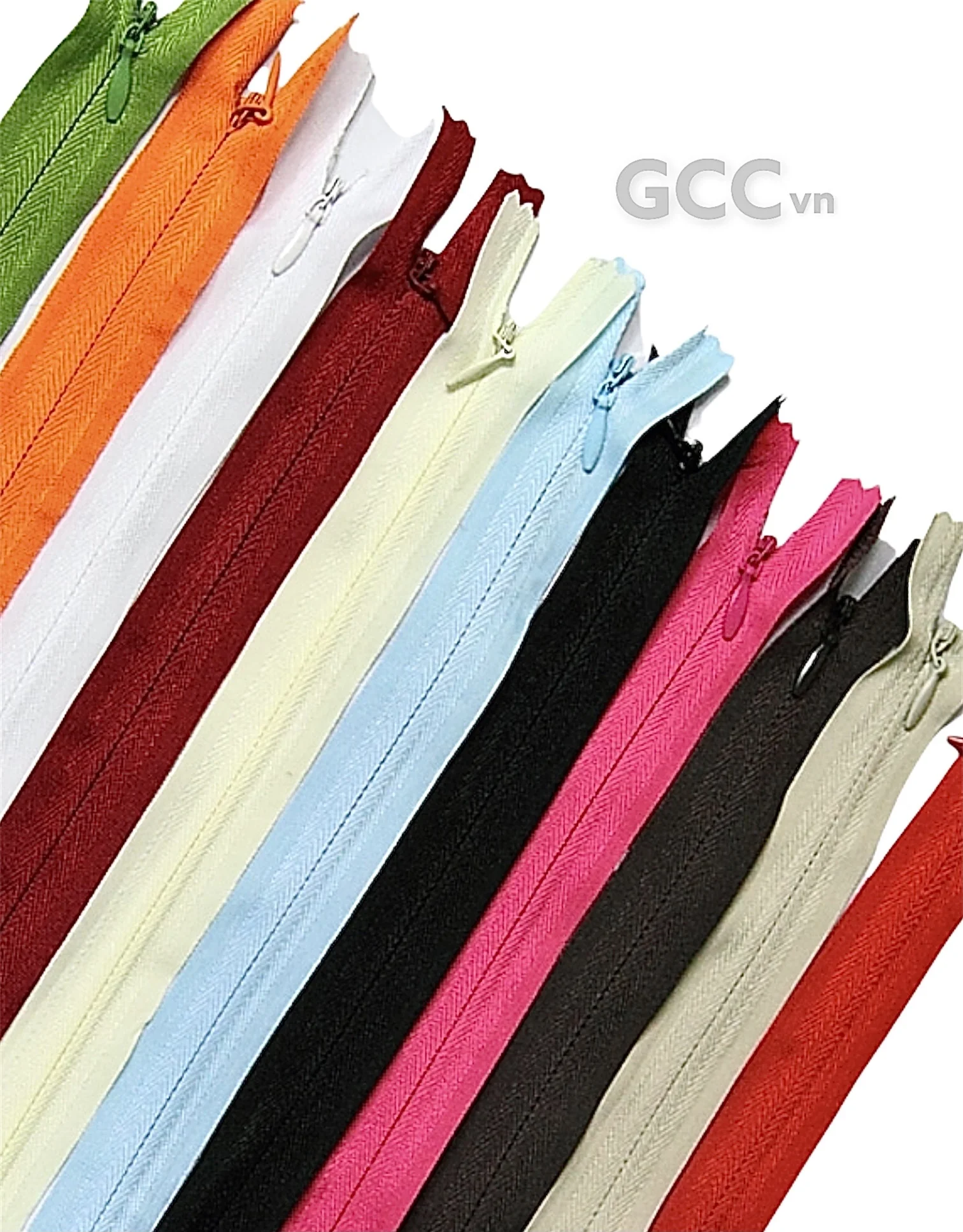 All Acceptable Logistic Mode Zipper or Customized Size and Color Invisible Zipper