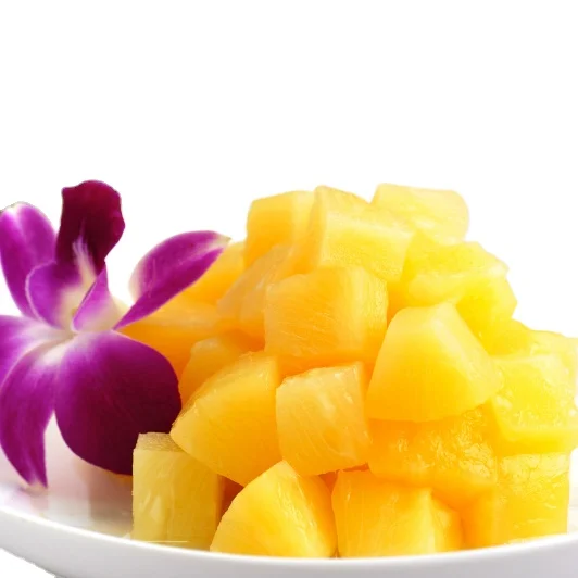 Консервированный ананас A10 Standard Chunk в легком сиропе из Таиланда