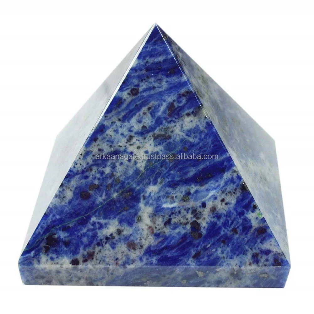 Wholesale Sodalite Crystal Pyramid For Crystals chakra crystals healing for sale