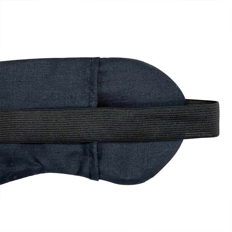 Buti Custom LOGO  Blank Sublimation Eye Mask Printing Sleeping Eye Mask Cotton Linen Sublimation Elastic Strap Shading Eye Mask