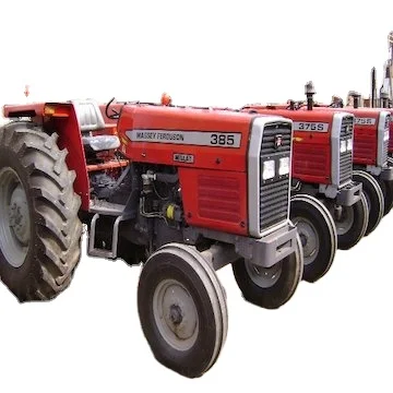 Massey Ferguson tractor wholesale loaded in container MF 290 385 240 135 165 188 Tractors fairly used red colour high efficiency