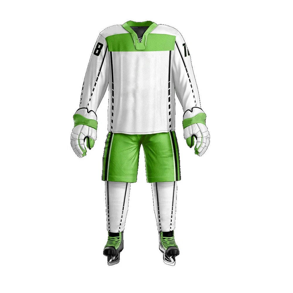 
Fashion Customized Logo Team Sports Sublimation Ice Hockey Uniform, Wholesale Price Ice Hockey Uniform 