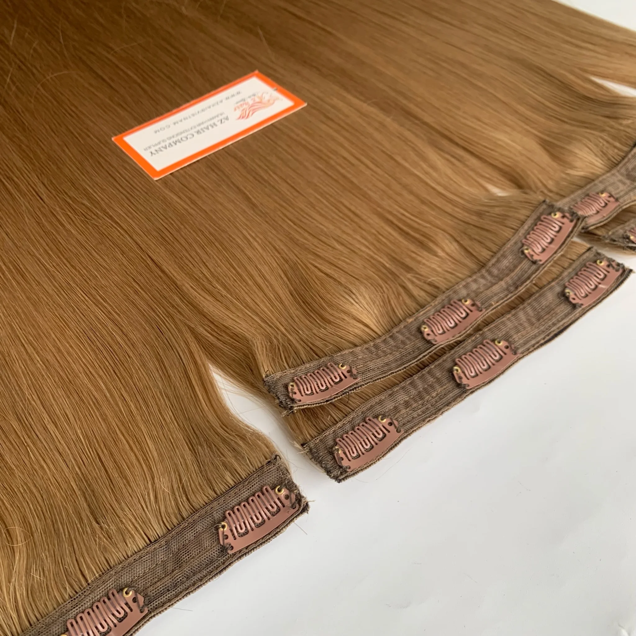 Wholesale Price From Az Hair Factory 100% Human Hair Raw Vietnamese Clip In Hair Extensions
