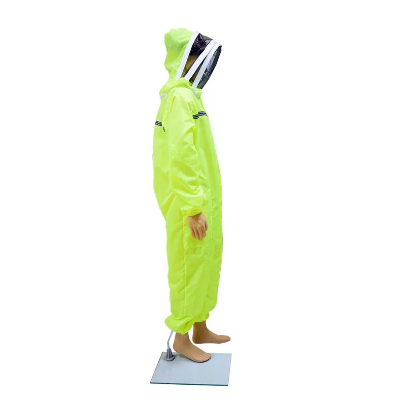 High Breathability Beekeeper Suit With Attached Hood